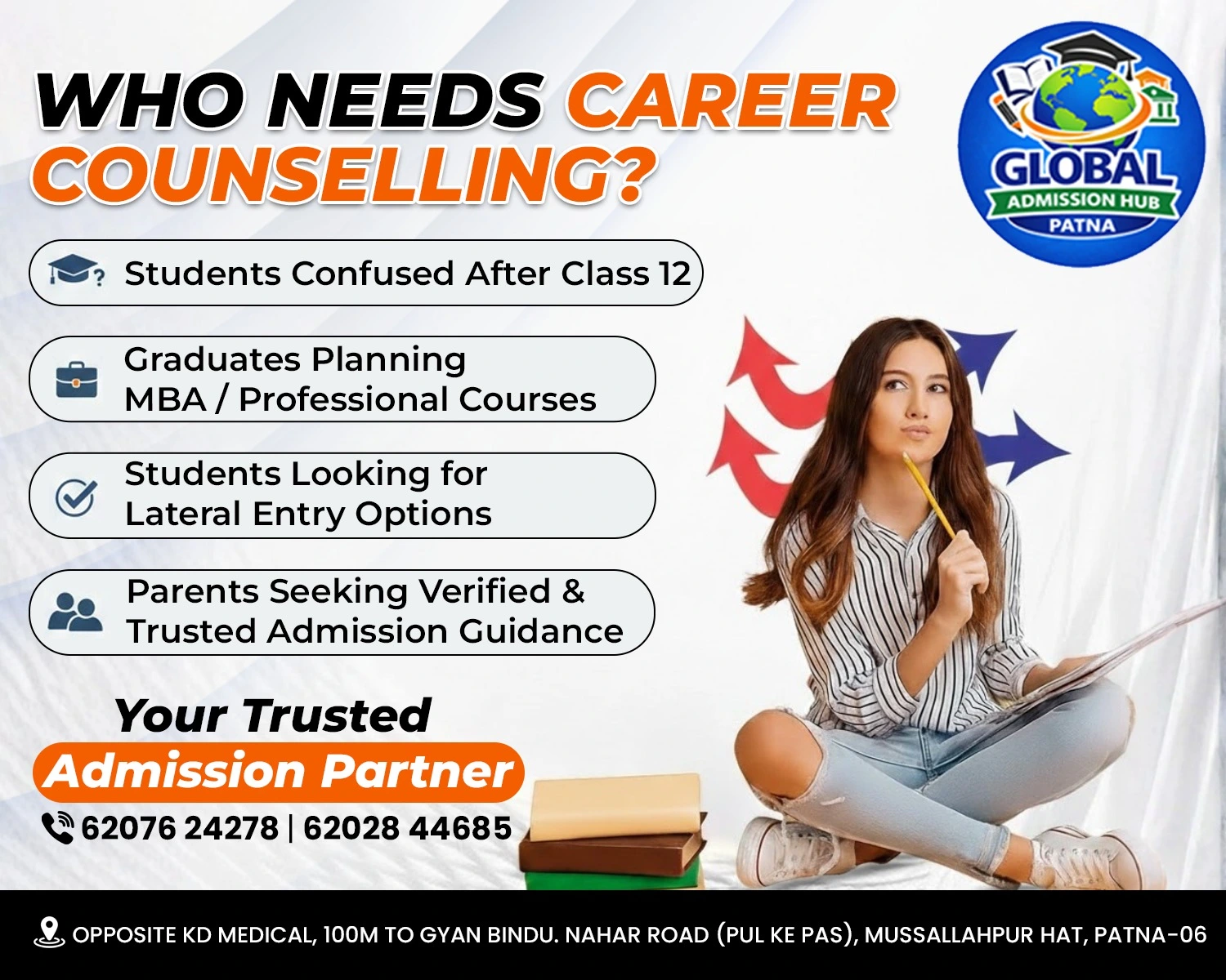 Assistance for Bihar education in Patna